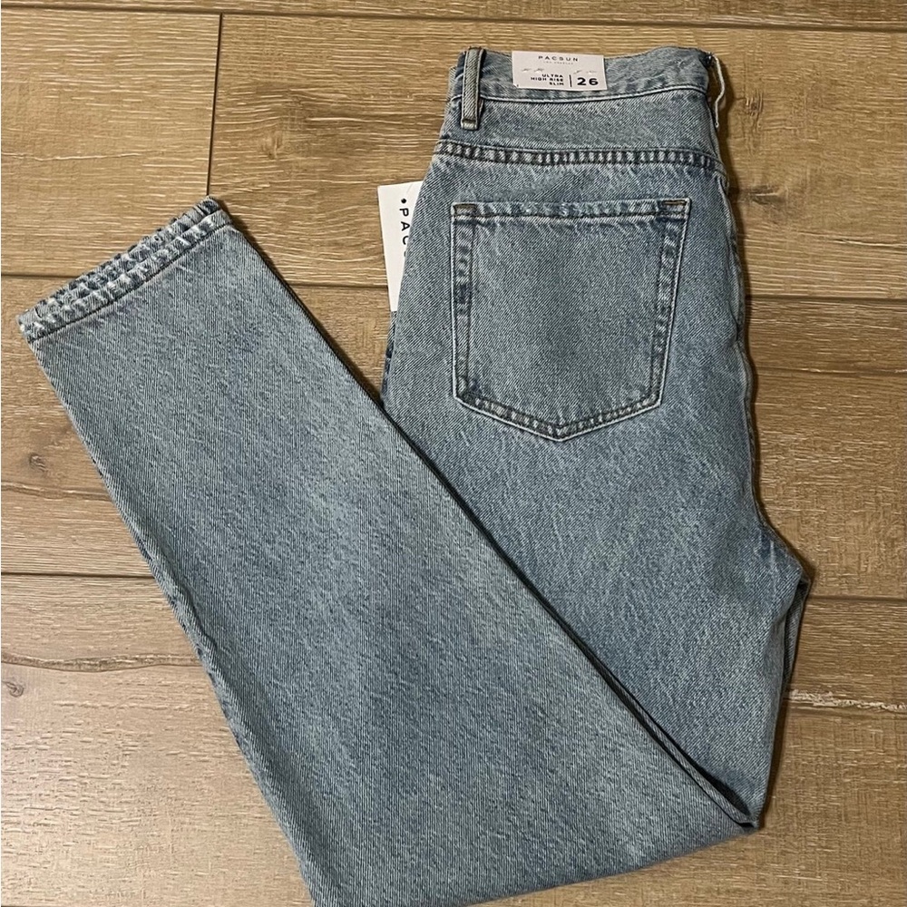 NWT Pac Sun Ultra High Rise Jeans - Picture 4 of 5